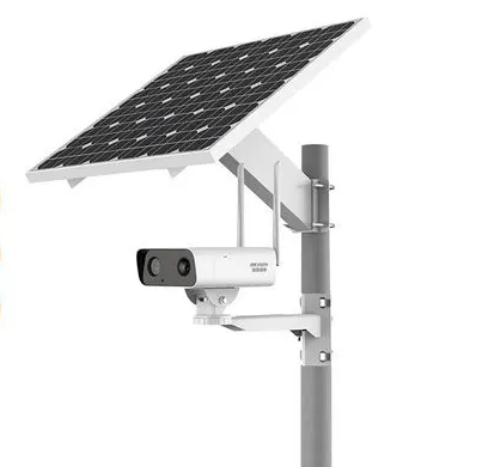 海康威视4g监控太阳能电池免插电监控摄像头